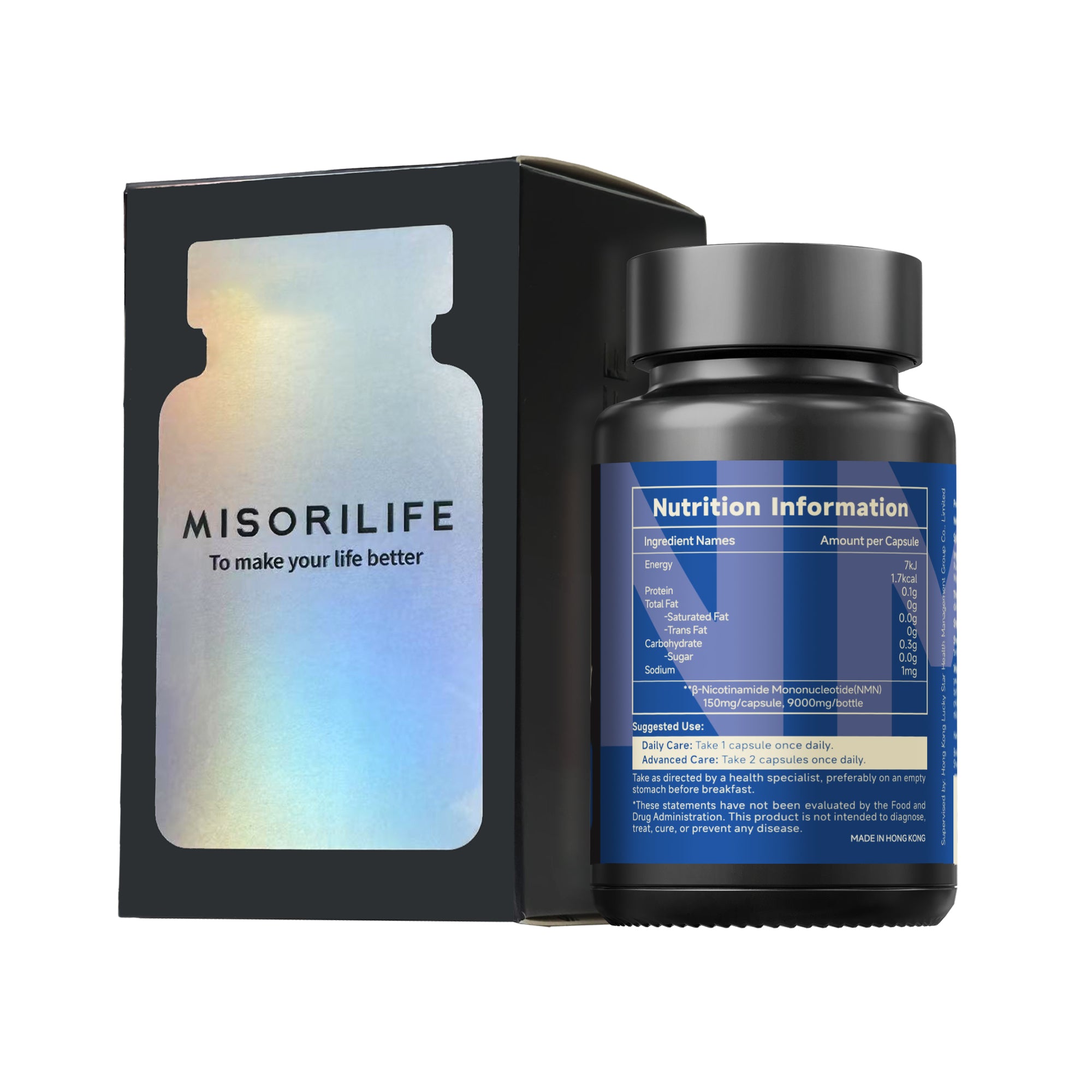 活力覺醒 | 巔峰續航 | NMN 男士活力精華 - 男性精力精準營養護理