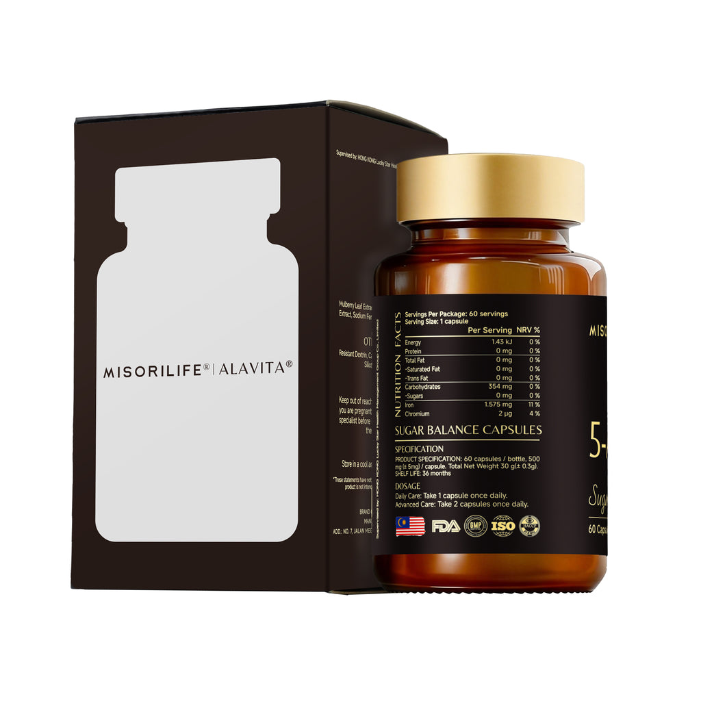 血糖穩調 | 代謝煥活 | 糖平衡膠囊 - 糖代謝精準營養護理